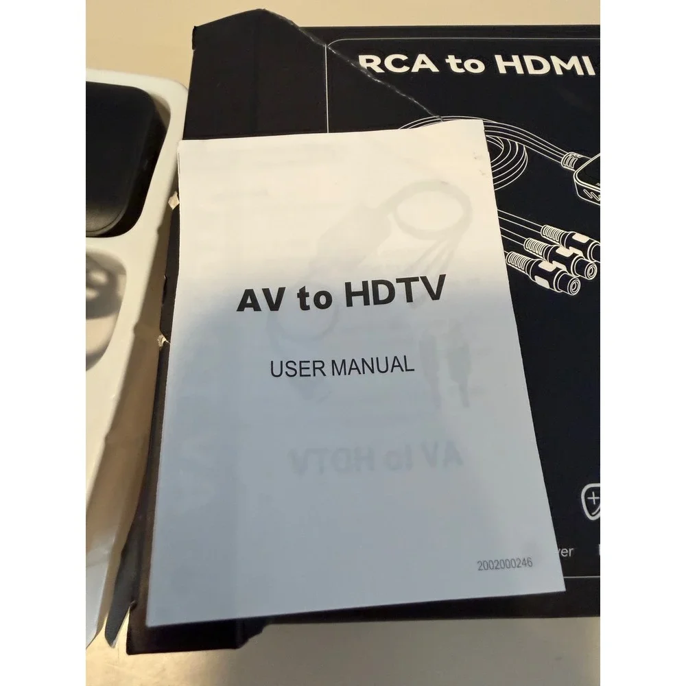 RCA to HDMI Converter AV to HDTV Adapter for DVD Player and more!